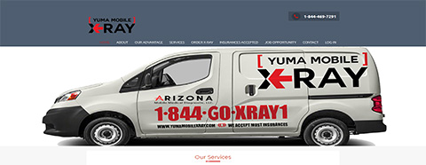 Yuma Mobile Xray Website